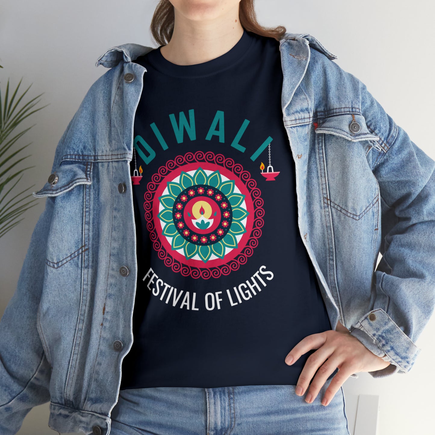 Diwali | Festival of Colors | Unisex Cotton Tee