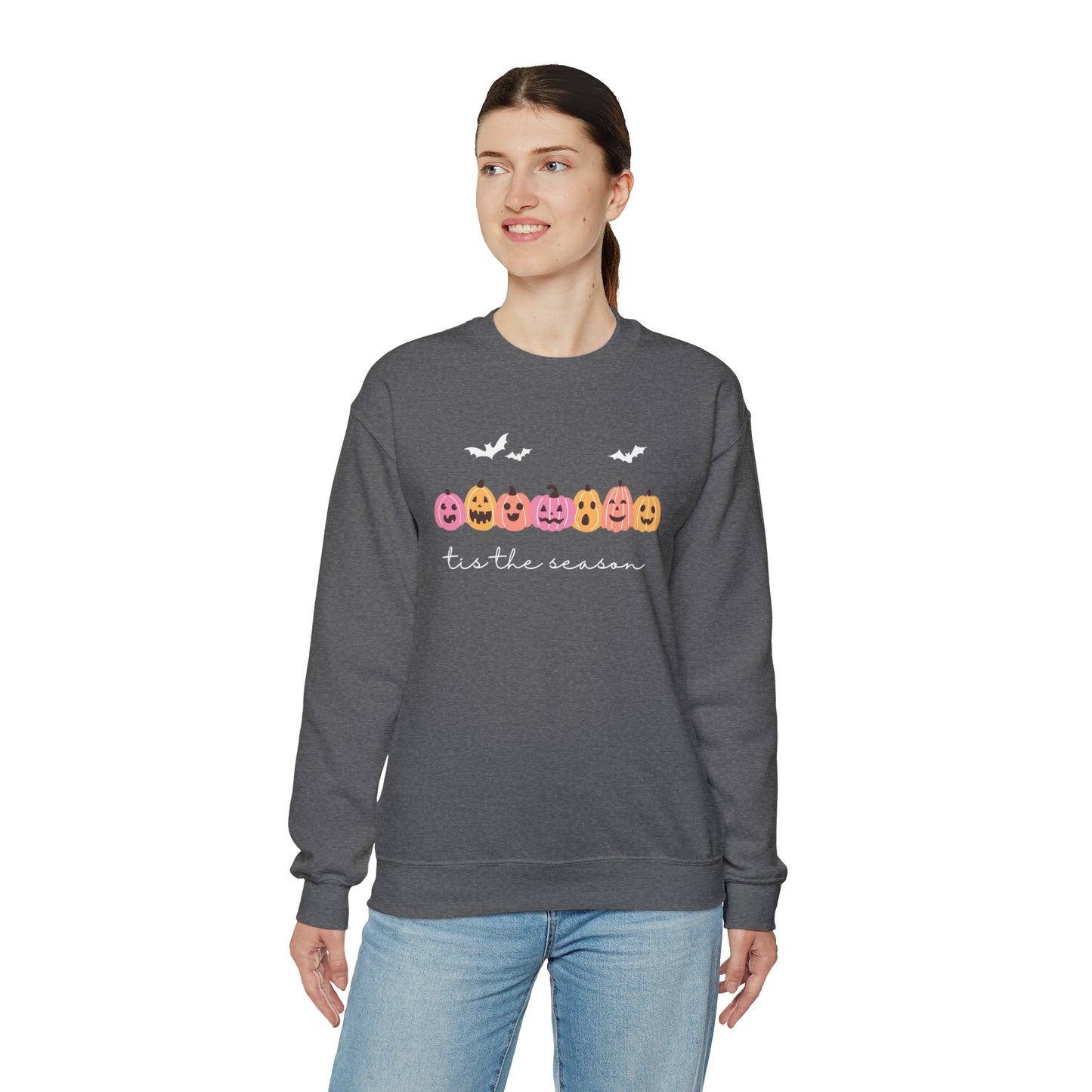 Halloween | Pink Pumpkin Patch | Unisex Crewneck Sweatshirt
