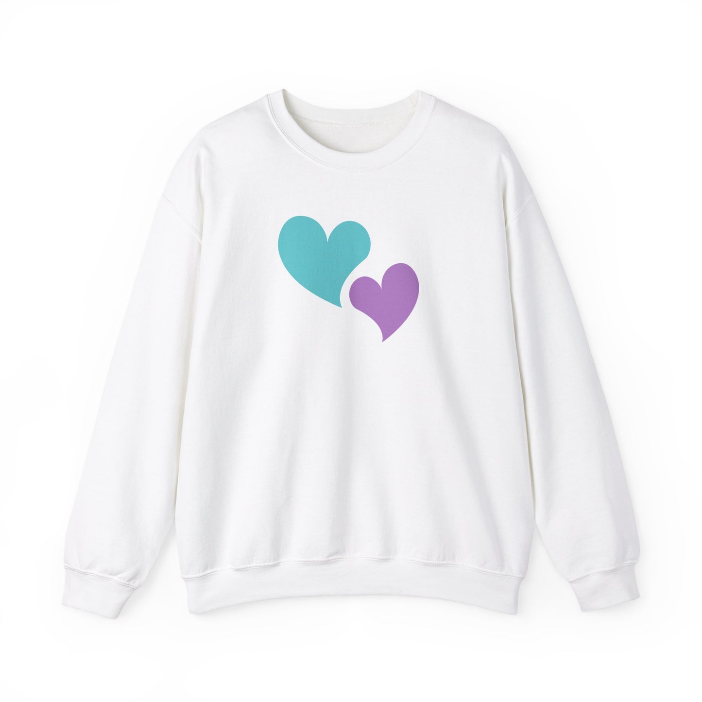 BE | Hearts | Unisex Crewneck Sweatshirt
