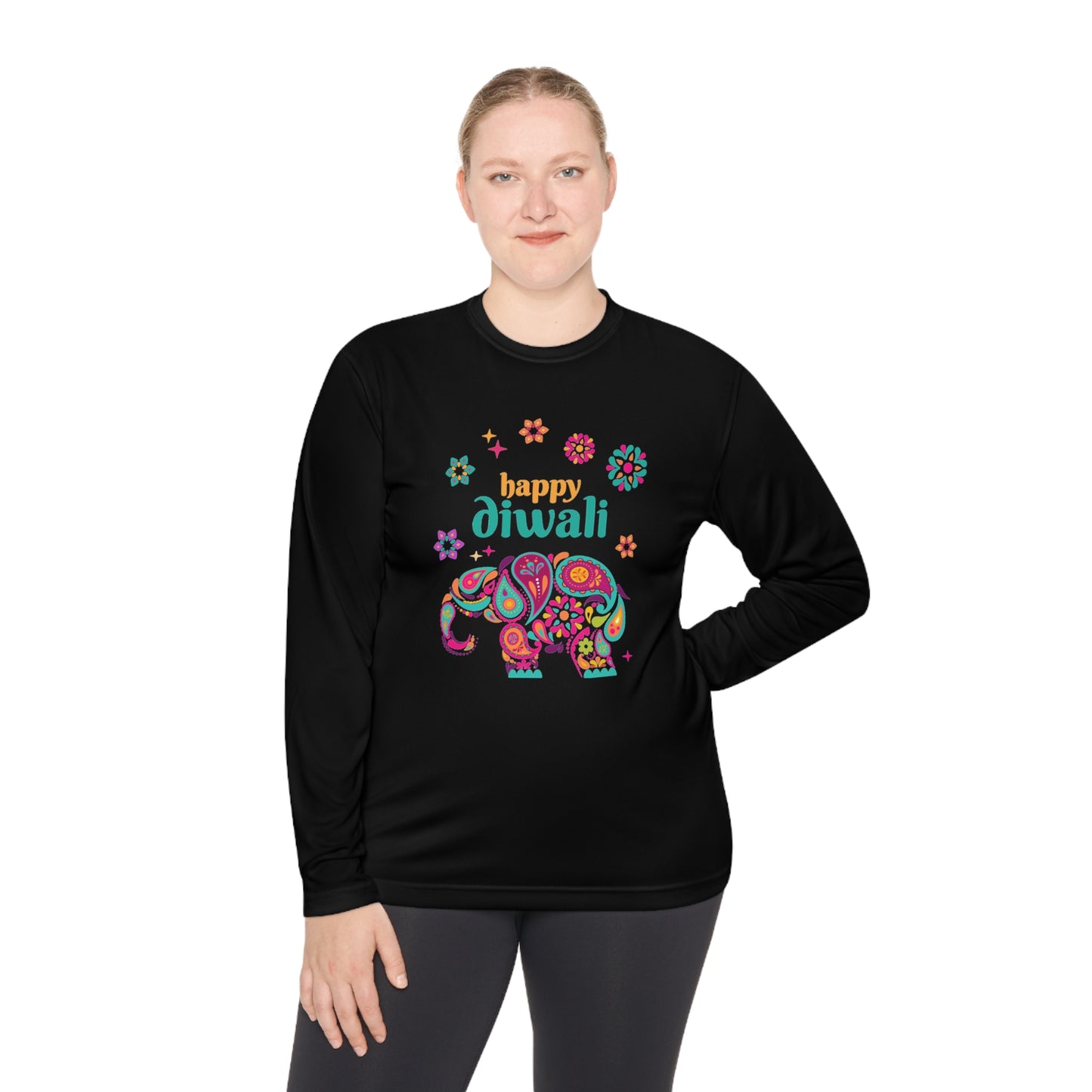 Diwali | Elephant | Unisex Long Sleeve Tee