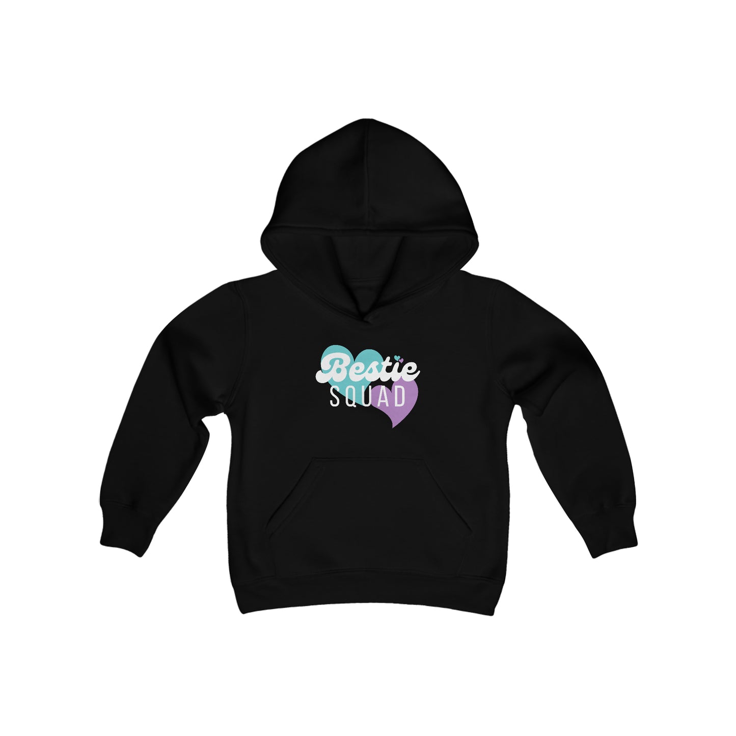 BE | Bestie Squad | Youth Hooded Sweatshirt