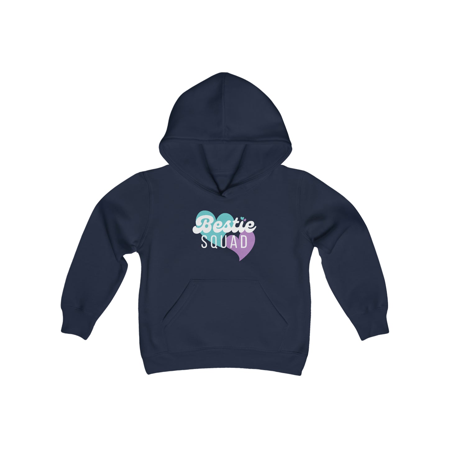 BE | Bestie Squad | Youth Hooded Sweatshirt