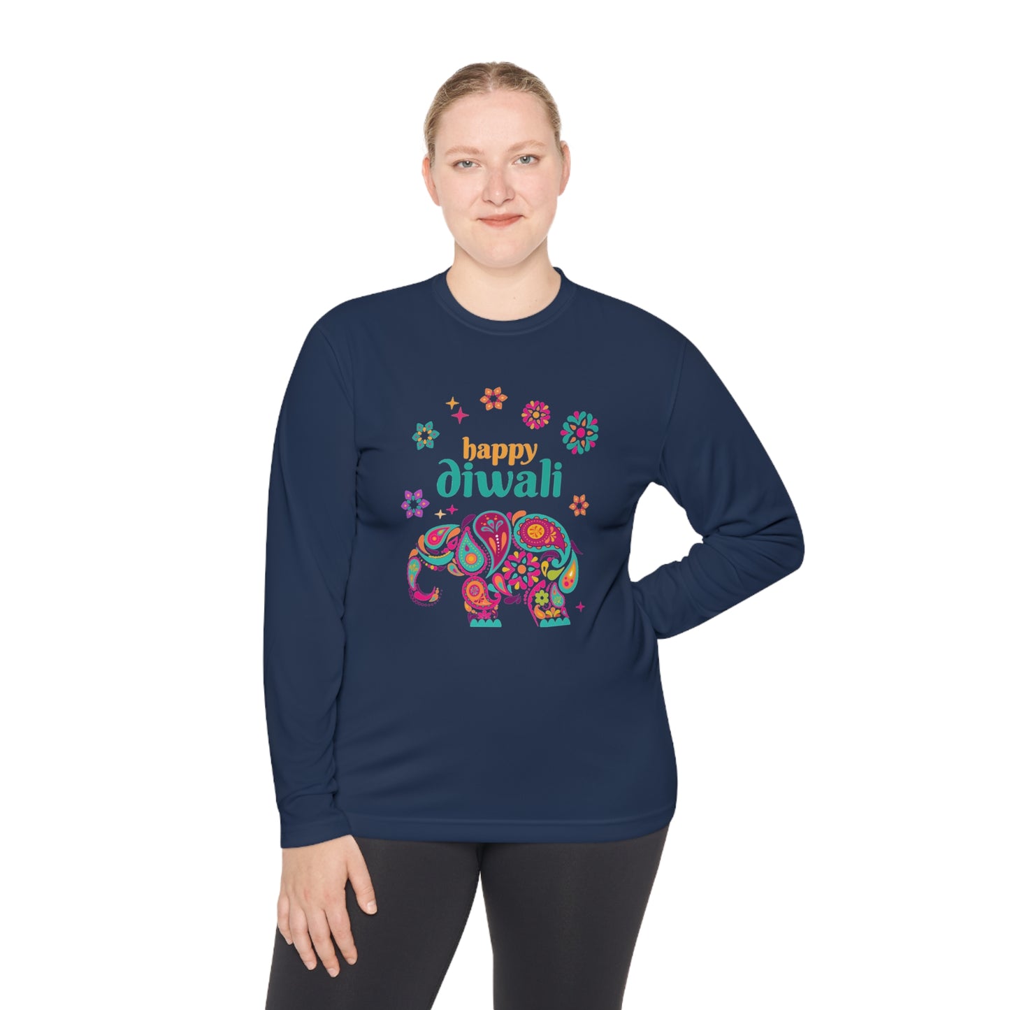 Diwali | Elephant | Unisex Long Sleeve Tee