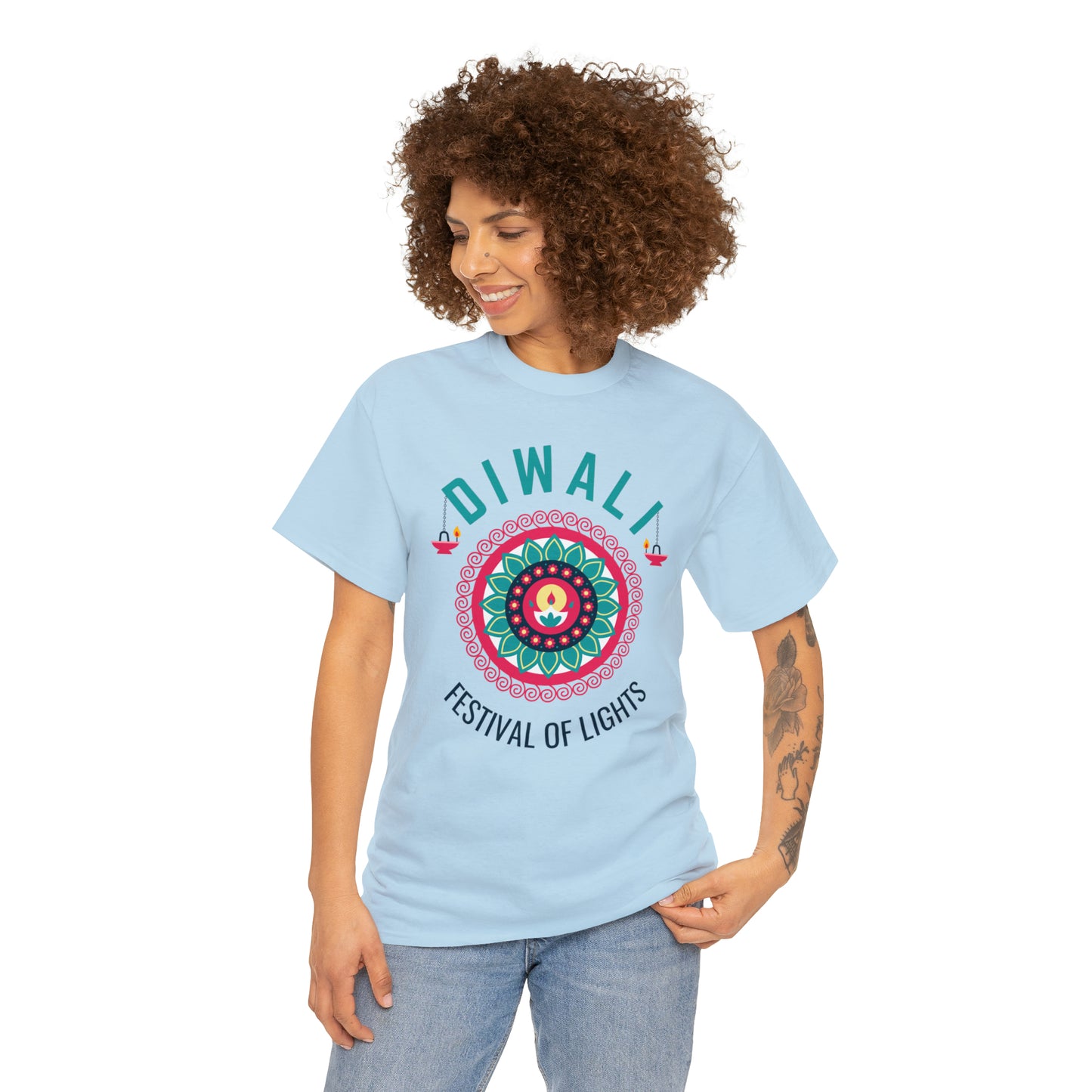 Diwali | Festival of Colors | Unisex Cotton Tee