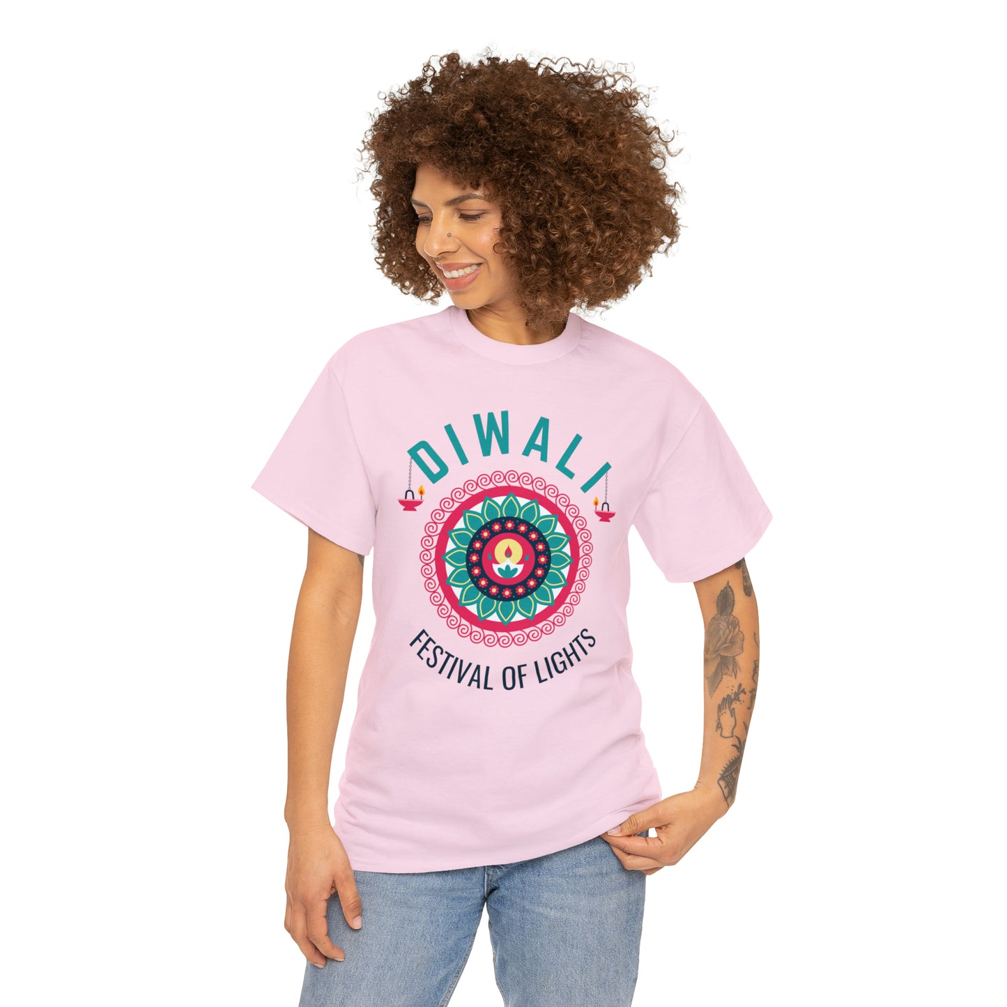 Diwali | Festival of Colors | Unisex Cotton Tee