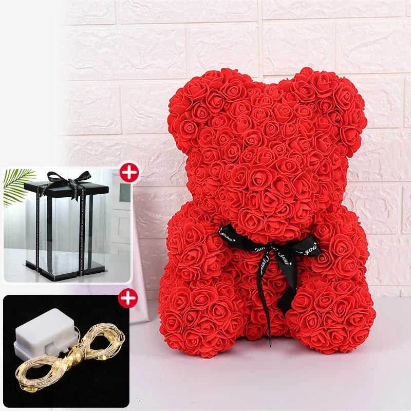 VALENTINES | The Original Rose Bear™ | 2024 LED EDITION
