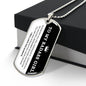 GIRL | Dog Tag Necklace | Badass