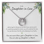 DAUGHTER-IN-LAW | Lucky in Love Necklace | Blessing