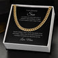 SON | Cuban Link Chain | Believe in You Mom