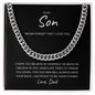 SON | Cuban Link Chain | Proud Father