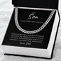 SON | Cuban Link Chain | Proud Father