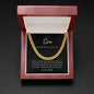 SON | Cuban Link Chain | Proud Father