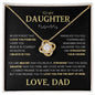 DAUGHTER | Love Knot | Believe Dad