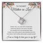 MOTHER-IN-LAW | Love Knot Necklace | Open Arms