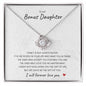 BONUS DAUGHTER | Love Knot Necklace | Gift of You