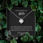 WIFE | Love Knot Necklace | Smoking Hot Journey