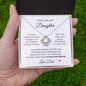 DAUGHTER | Love Knot Necklace | Kick Ass Dad
