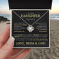 DAUGHTER | Love Knot | Believe Mom & Dad