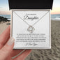 DAUGHTER | Love Knot Necklace | Through My Eyes