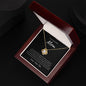 MOM | Love Knot Necklace | Single Mom Son