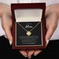 MOM | Love Knot Necklace | Thank You Daughter