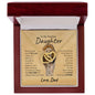 DAUGHTER | Interlocking Hearts Necklace | Old Lion Dad