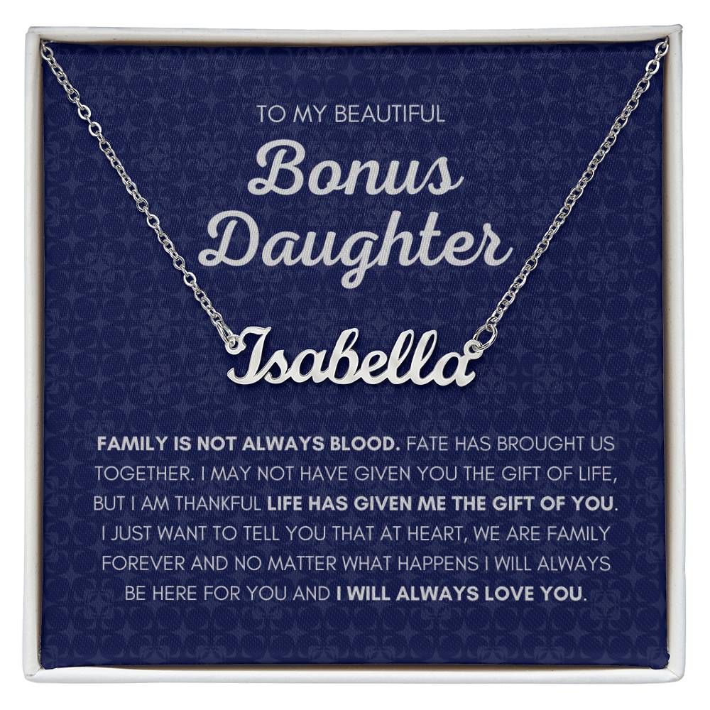 BONUS DAUGHTER | Custom Name | Always Love You