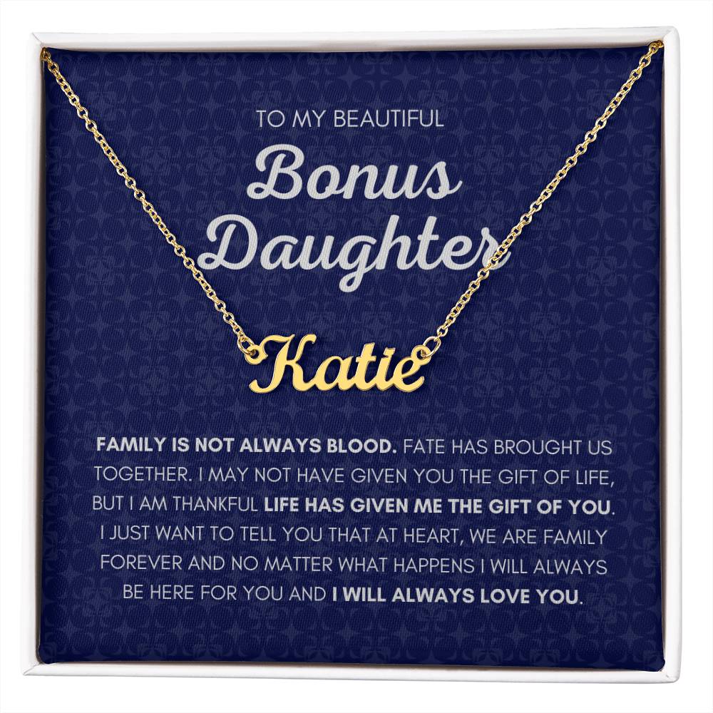 BONUS DAUGHTER | Custom Name | Always Love You