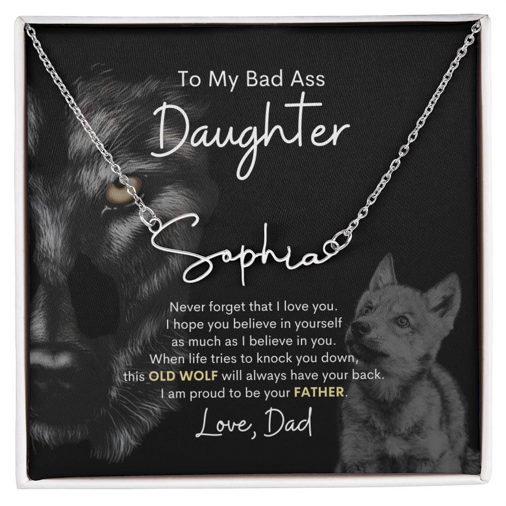 DAUGHTER | Name | Bad Ass Wolf Dad