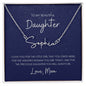 DAUGHTER | Signature Name Necklace | Little Girl Mom