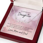 DAUGHTER | Signature Name Necklace | Little Girl Mom Dad