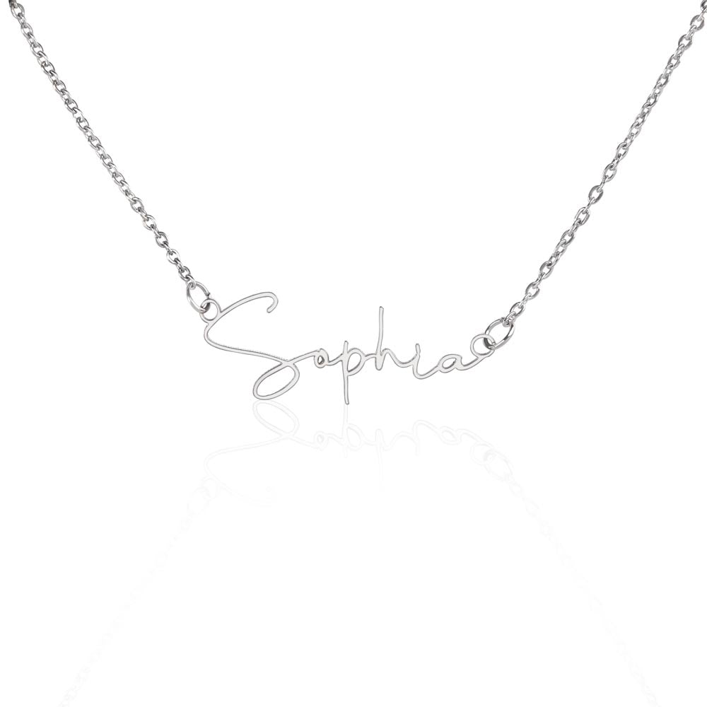 JEWELRY | Signature Name Necklace