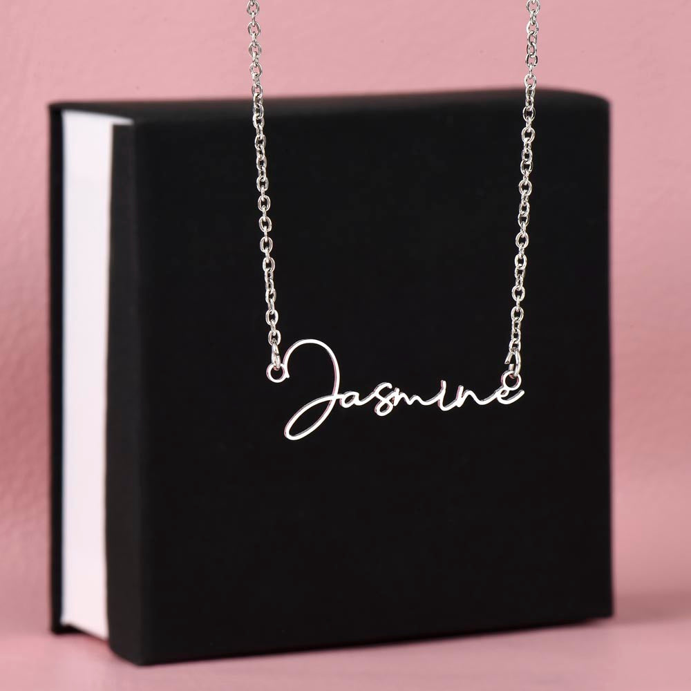 JEWELRY | Signature Name Necklace