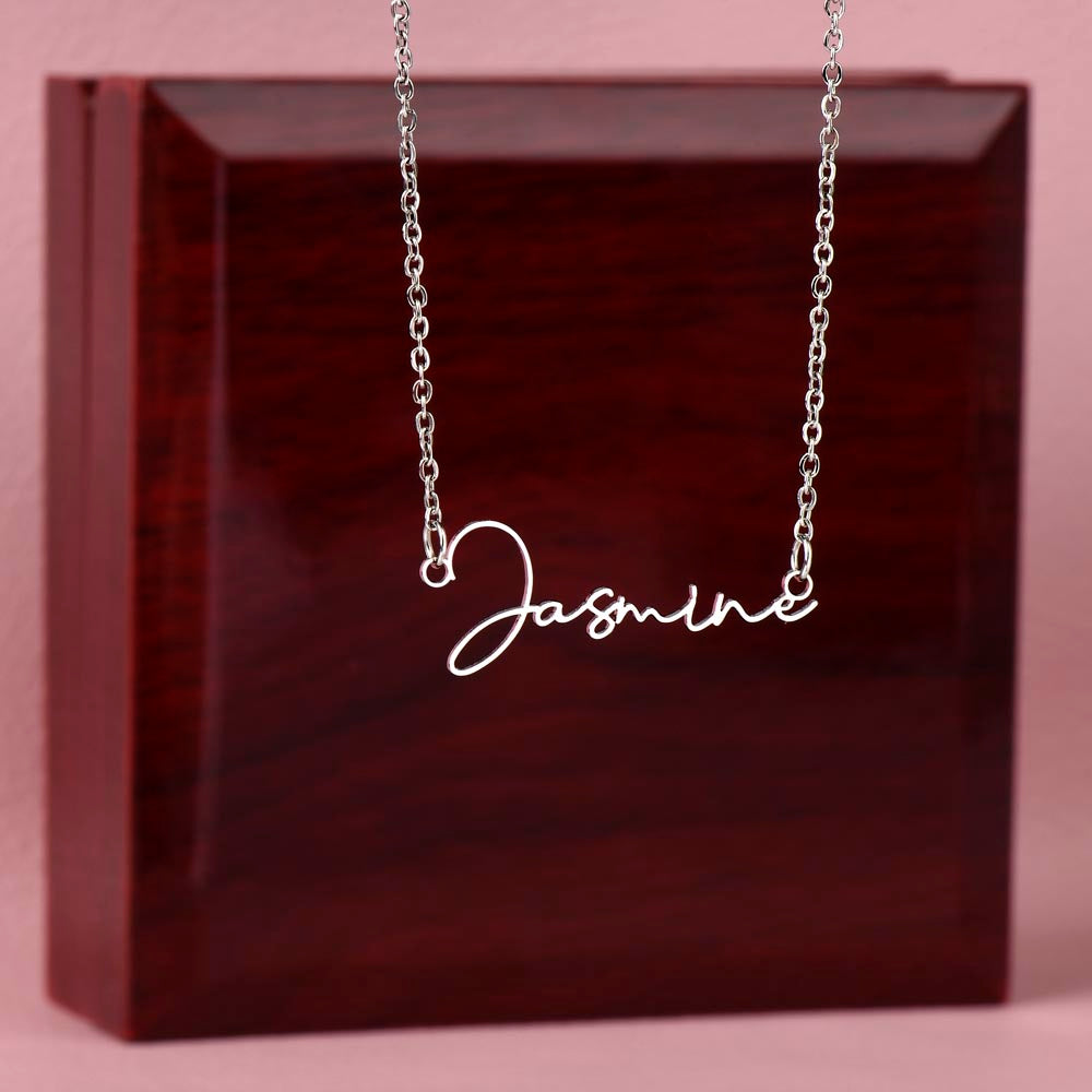 JEWELRY | Signature Name Necklace