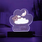KIDS | Acrylic Night Light Cloud | Sweet Dreams
