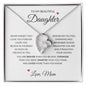 DAUGHTER | Forever Love Necklace | Braver Stronger Smarter Mom