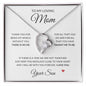 MOM | Forever Love Necklace | Thank You Son