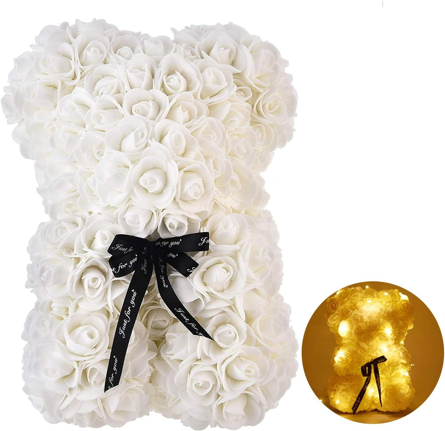 VALENTINES | The Original Rose Bear™ | 2024 LED EDITION