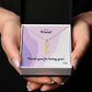 BE | Vertical Name Necklace | Friend Being You